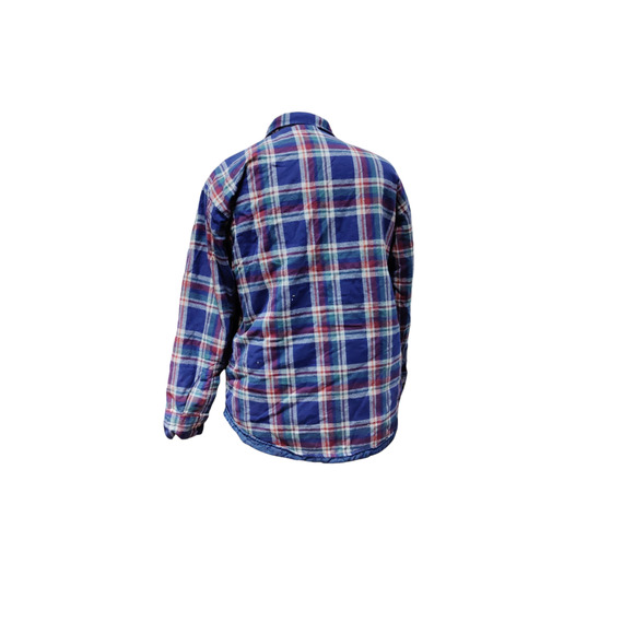 Carl Michaels button up flannel shacket- mens XL - Picture 2 of 4